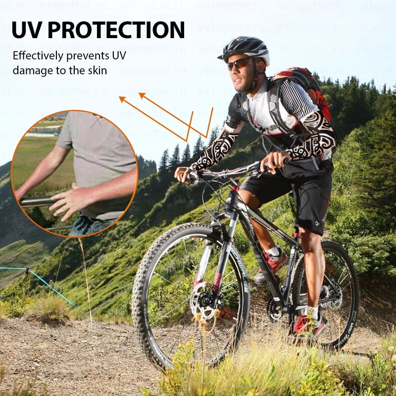 Stretchable Tattoo Arm Sleeves UV Protection Comfortable For Sports Running And Golf 5