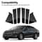 Chevrolet Malibu Door Trim Pillar Posts Black Cover Decorations 5