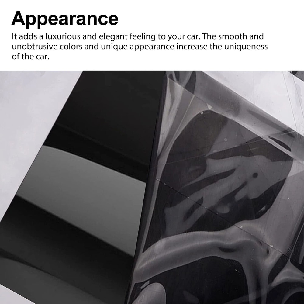 Chevrolet Malibu Door Trim Pillar Posts Black Cover Decorations 6