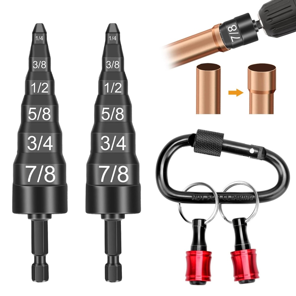 Durable Copper Pipe Flaring Swaging Kit Tool For LeakProof HVAC Refrigeration Repairs 6