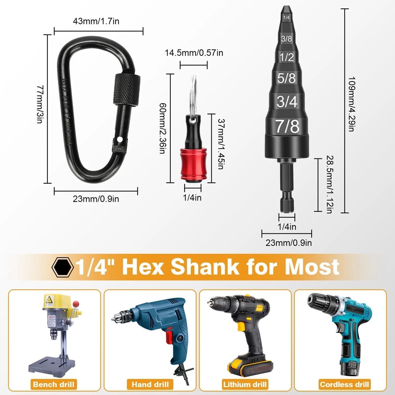 Durable Copper Pipe Flaring Swaging Kit Tool For LeakProof HVAC Refrigeration Repairs 4