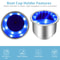 Waterproof Stainless Steel Cup Holder With Blue LED Light 2