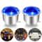 Waterproof Stainless Steel Cup Holder With Blue LED Light 0