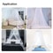 Single Queen Size Mosquito Net Canopy Dome Fly Insect Protection Mesh Curtain 1