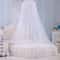 Single Queen Size Mosquito Net Canopy Dome Fly Insect Protection Mesh Curtain 0