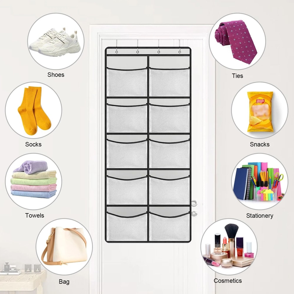 Hanging Shoe Rack Over Door Organizer Closet Storage Hanger 2