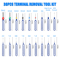 Wire Connector Terminal Removal Tool Kit Electrical Pin Extractor Ejector Tools 5