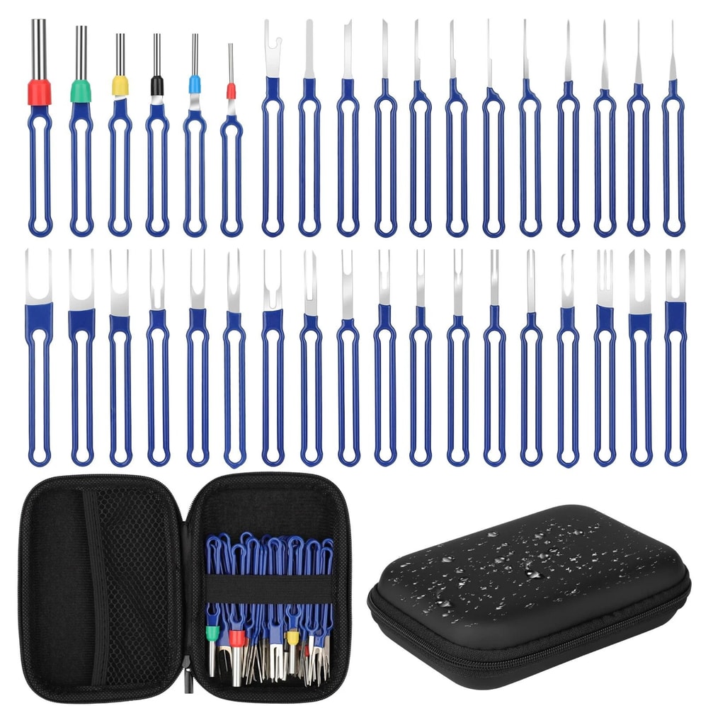Wire Connector Terminal Removal Tool Kit Electrical Pin Extractor Ejector Tools 7