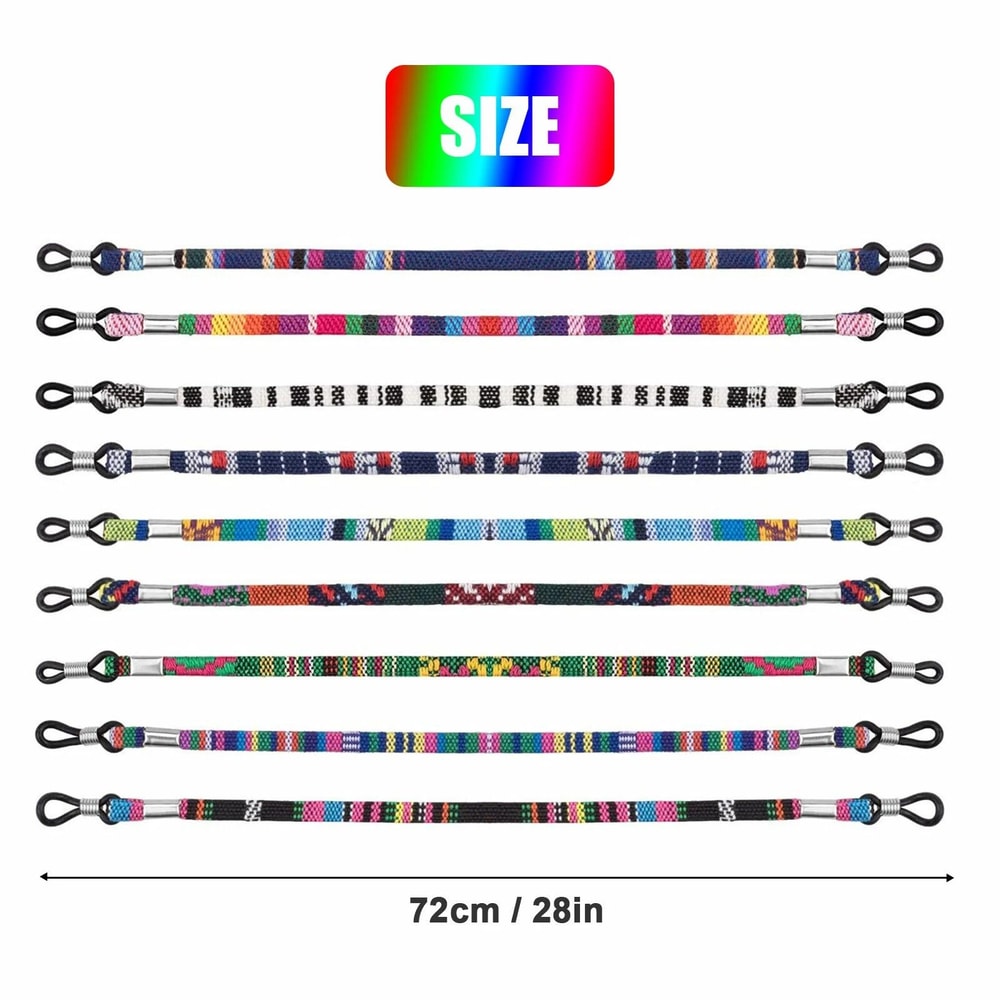 Adjustable Eyeglass Holder Neck Strap Sports Cord Lanyard For Sunglasses Reading Glasses 2