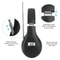Wireless FM Radio Headset Foldable OverEar Portable Receiver Headphone 5