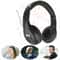 Wireless FM Radio Headset Foldable OverEar Portable Receiver Headphone 0