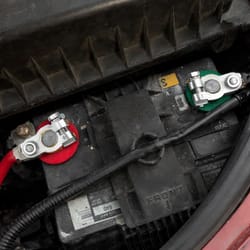 battery terminal connectors kit, heavy duty, positive negative, corrosion-resistant