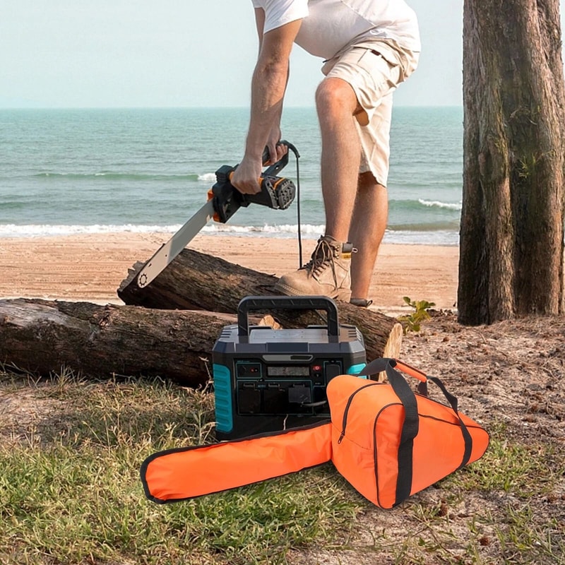 Heavyduty Chainsaw Bag Waterproof Carrying Case For Saw Storage 1