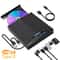 USB Slim External CD DVD RW Drive Burner Player For Laptop PCs Black 7