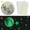 Luminous Glow In The Dark Stars And Moon Wall Stickers Space Art For Ceiling Decor 3