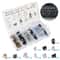 Clip Trim Panel Retainer Kit Durable ZincPlated Steel MultiPurpose UClips 2
