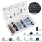 Clip Trim Panel Retainer Kit Durable ZincPlated Steel MultiPurpose UClips 2