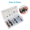 Clip Trim Panel Retainer Kit Durable ZincPlated Steel MultiPurpose UClips 4