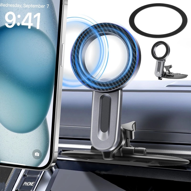 Magsafe CD Slot Mount For Car Adjustable Phone Holder Car CD Player Holder 0