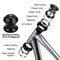 Sealed External Bearing Headset Kit For Threadless Road Bike Bicycle Fork Kit 2