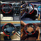 Black Steering Wheel Cover Leather Car Accessories AntiSlip For Safe Driving 1