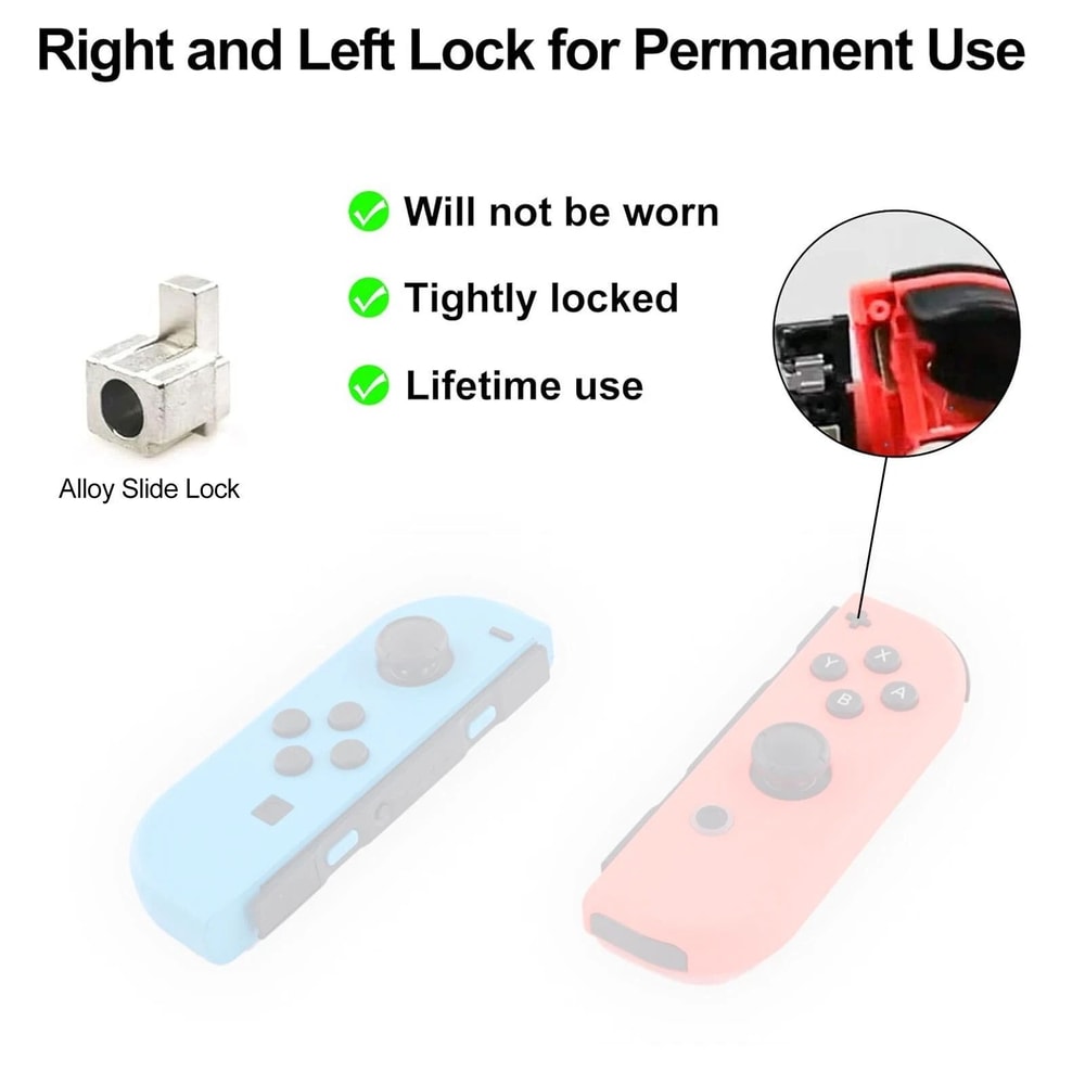 Switch JoyCon Replacement Joystick Repair Kit With Tools And Instructions 2
