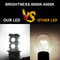 LED Car Stop Tail Brake Light Bulb 4