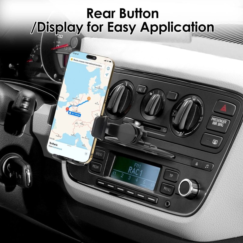 Adjustable Car Phone Mount CD Slot Air Vent Holder 1