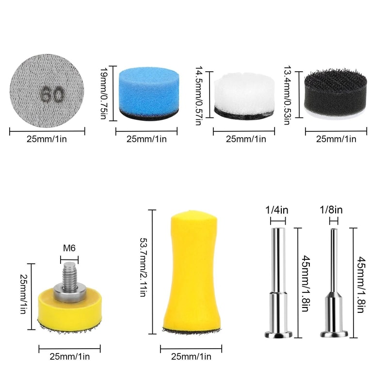 Hook Loop Sandpaper Wet Dry Sanding Discs For Drill 5