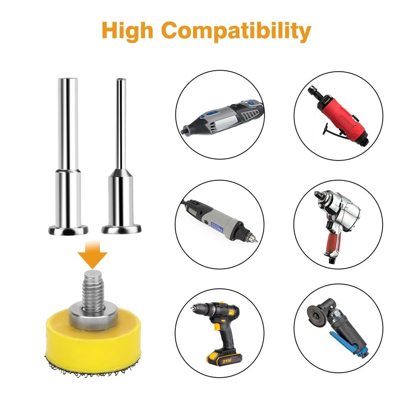 Hook Loop Sandpaper Wet Dry Sanding Discs For Drill 6