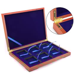 durable solid wood coin collector display box case