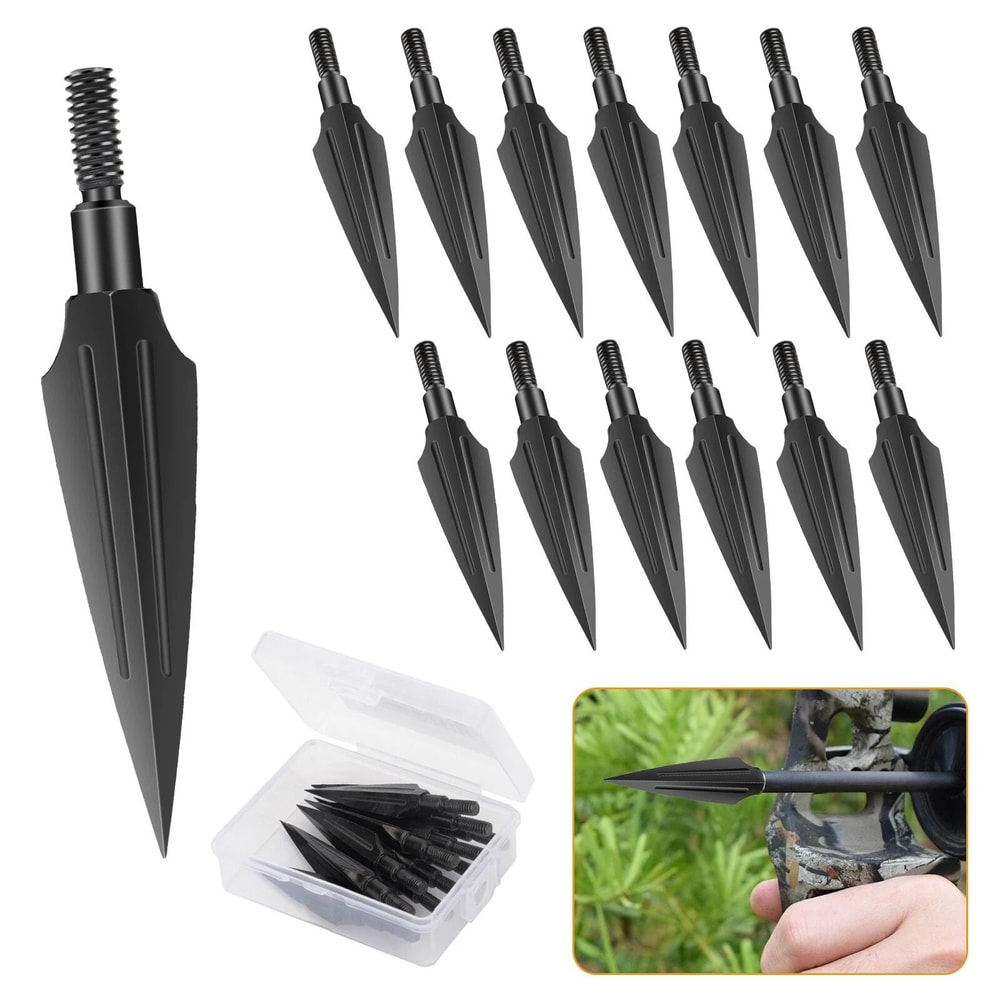 Hunting Compound Broadheads Classical Tradition Grain Arrow Tips Durable Bow Hunting Arrows 4