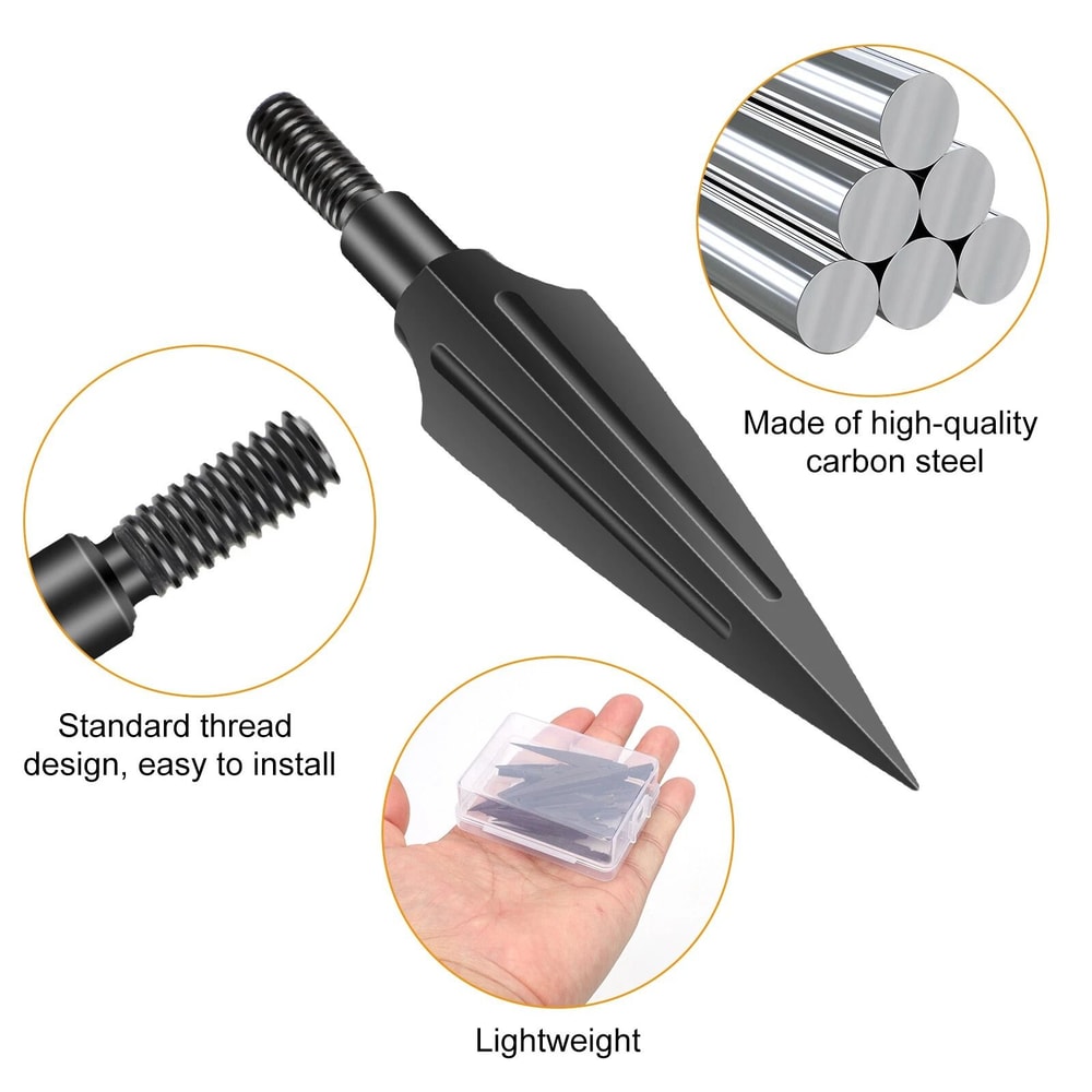 Hunting Compound Broadheads Classical Tradition Grain Arrow Tips Durable Bow Hunting Arrows 3