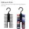Closet Organizer Tie Rack Holder With NonSlip Clips Belt Hanger 5