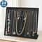 Black Velvet Jewelry Display Stand Organizer Holder For Chains And Necklaces 3