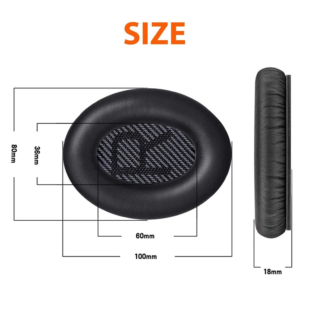Ear Pads For Bose QuietComfort Replacement Soft Cushions II Headphones 1