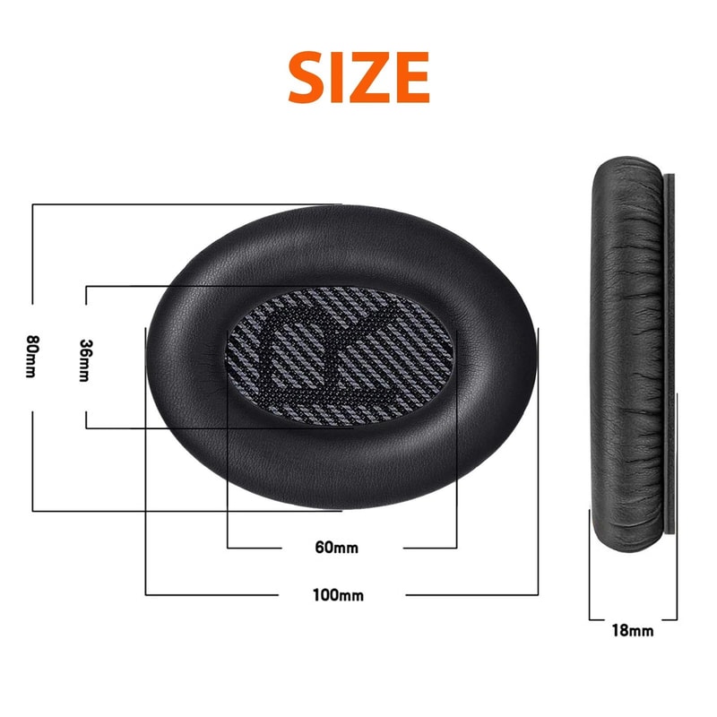 Ear Pads For Bose QuietComfort Replacement Soft Cushions II Headphones 1
