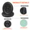 Ear Pads For Bose QuietComfort Replacement Soft Cushions II Headphones 3
