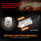 LED Turn Signal Parking Light Bulb Error Free DRL Switchback 3