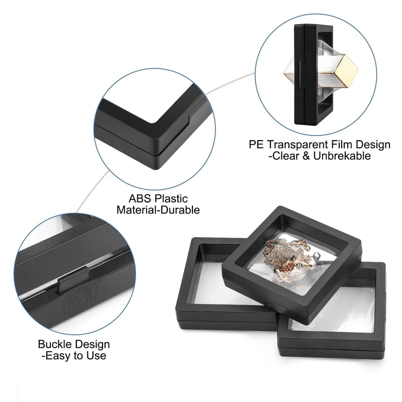 Floating Coin Display Frame Stand Holder For Coins Jewelry Medals And Keepsakes 4