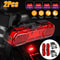 Bicycle Safety Rear Lamp Rechargeable LED Bike Tail Light Cycling Warning Light Waterproof Rear Lam