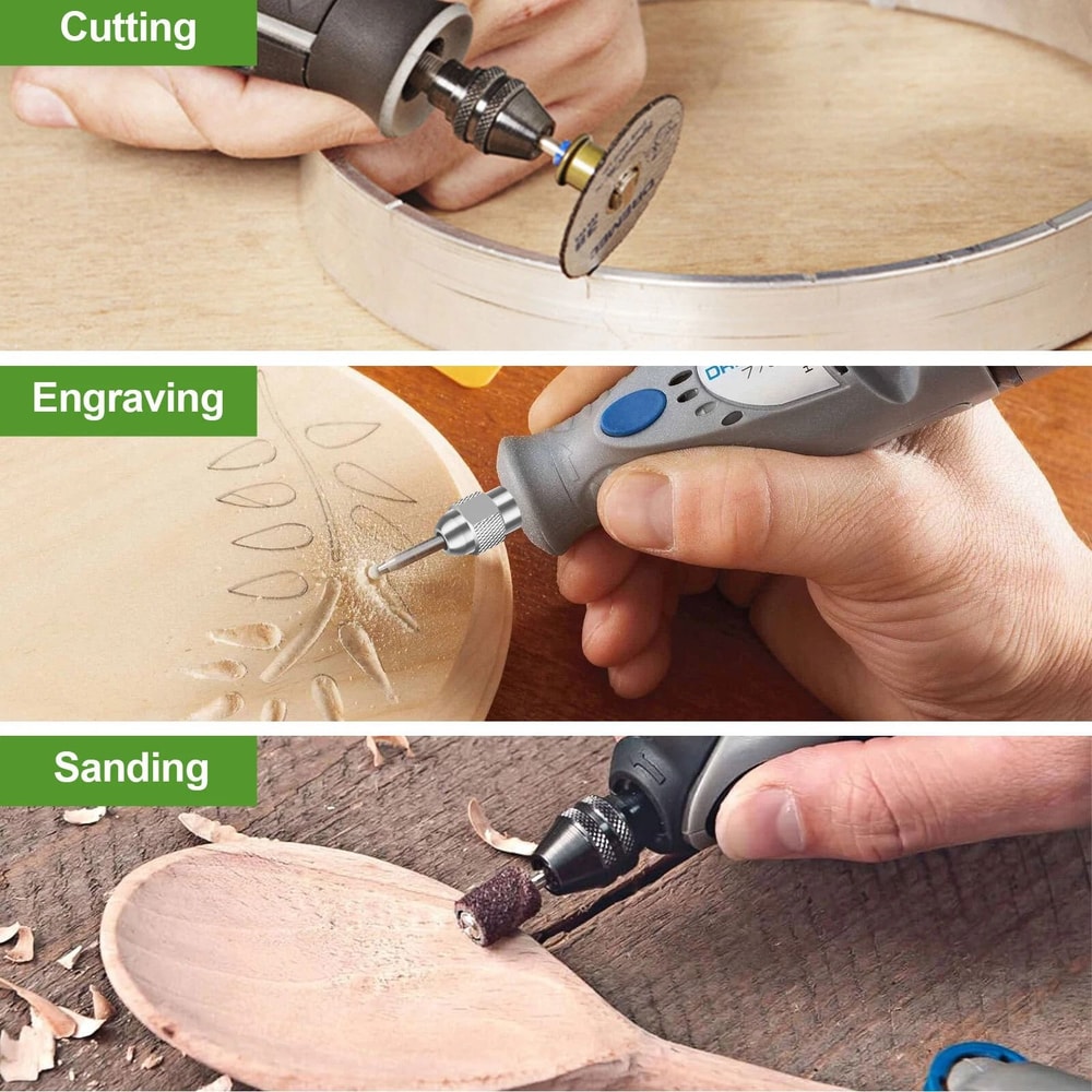 Rotary Tool Collet Set Drill Chuck Replacement For LightDuty Accessories 4