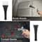 HighPressure Gun Air Blower Car Cleaning Tool For Carpet Upholstery Trumpet Nozzle 3