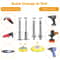 Sanding Discs Kit Grit Sandpaper Pads With Hook Loop 2
