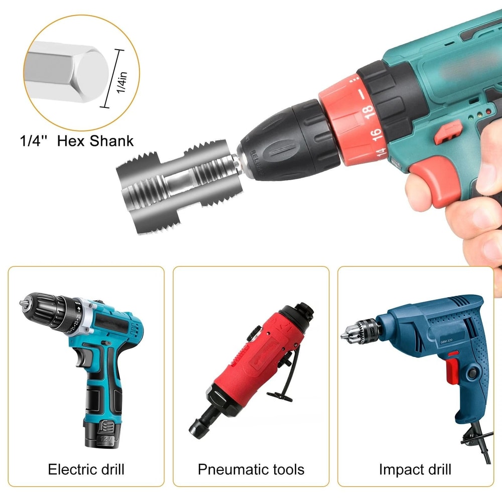 Integrated Pipe Threading Tool Kit External Thread Repair For PVC Water Pipes 3