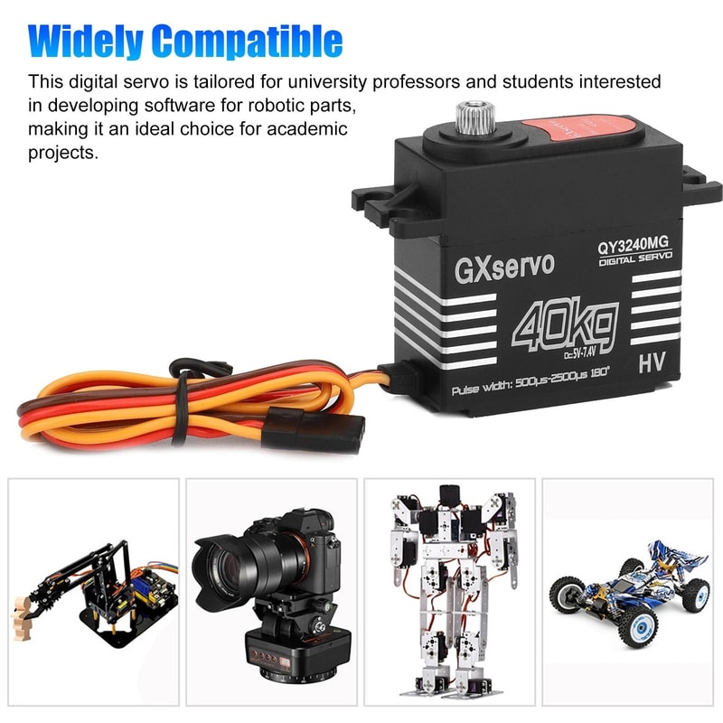 Waterproof Metal Gear Digital Servo High Torque Servo For RC Cars 6