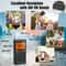Weather Band Radio With AutoSearch LCD Display Emergency Pocket Radio For Outdoor Use 8