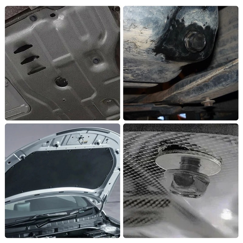 HeavyDuty Car Body Bolt Screws Fastener Kit 3