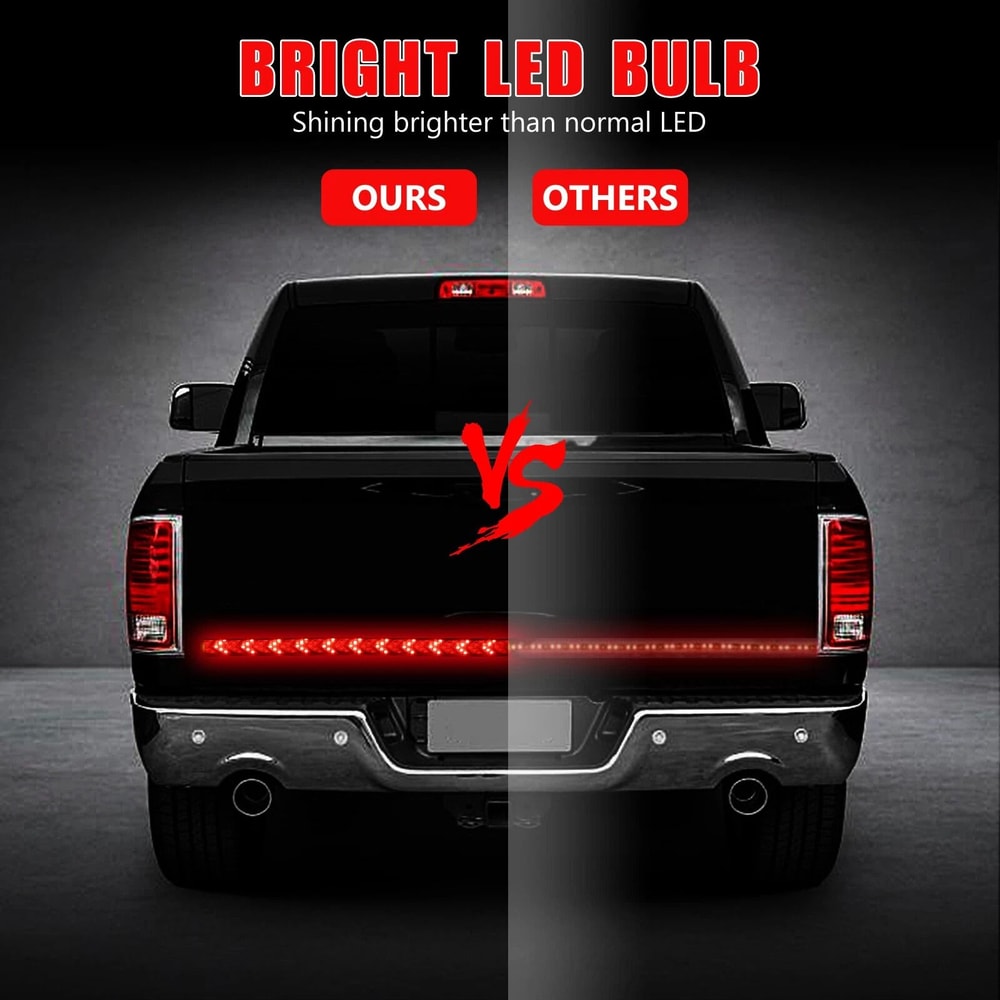LED Tailgate Light Bar For Trucks Brake Reverse And Turn Signal 2