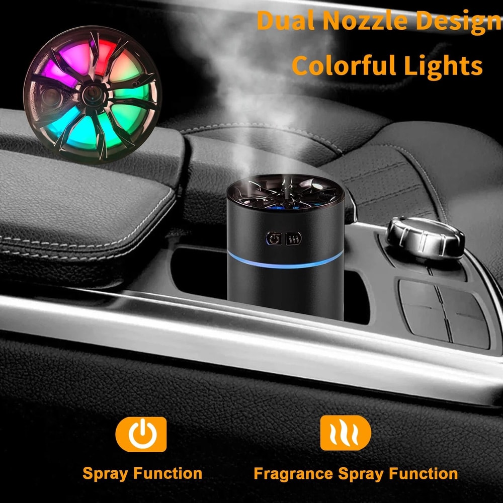 Waterless Aroma Diffuser For Car Large Rooms Essential Oil Humidifier With Quiet Operation 5